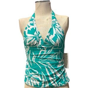 Anne Cole Floral Halter Tankini  Size Medium